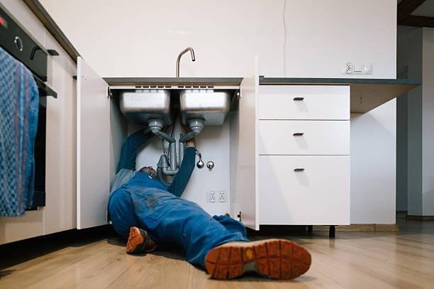 Professional Drain Cleaning technician working in Ottawa, KS